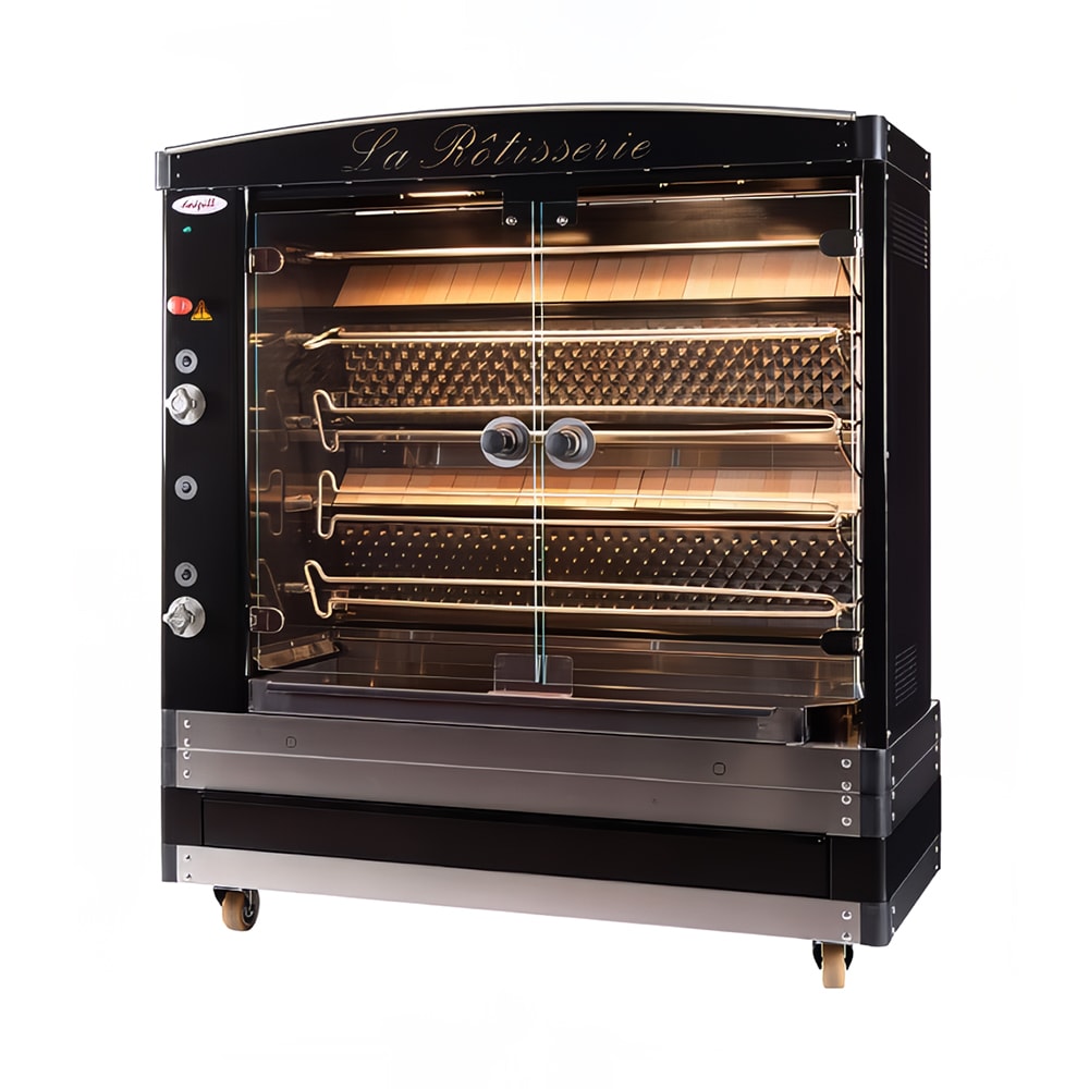 Doregrill MAGFLAM Series Gas 5 Spit Rotisserie w/ 35 Bird Capacity, Natural Gas (MAGFLAM 58/5)
