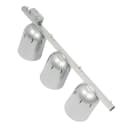 Nemco 6006-3 30 3/4" Track Mount Heat Lamp w/ (3) Lamps - Lower Switch, Silver, 120v thumbnail 2