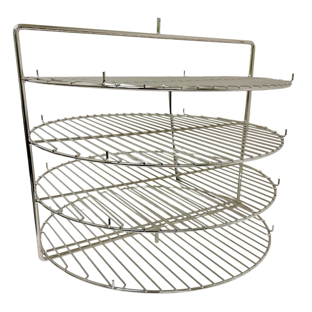 Nemco 66790-1 18" Round 3 Tier Rack System for 6451 & 6451 2 Pizza Merchandisers