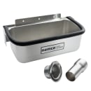 Nemco 77316-13 13" Spade Cleaning Well - 3/8" Round Spigot & Rubber Bumper, Stainless thumbnail 2