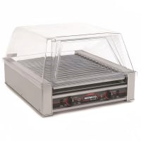 Nemco 8045N 45 Hot Dog Roller Grill w/ Manual Controls - Flat Top, 120v thumbnail 2