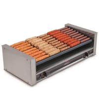 Nemco 8045W-SLT 45 Hot Dog Roller Grill w/ Manual Controls - Slanted Top, 120v thumbnail 2