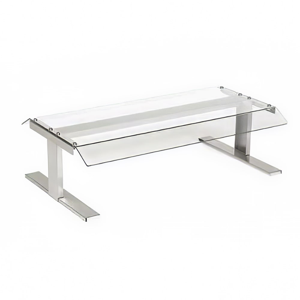 Nemco 8230-CGD Pass-Thru Canopy Sneeze Guard, Flat Top, Fits 8230 Series