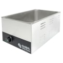 Global Solutions Countertop Food Warmer - Wet or Dry w/ (1) Full Size Pan Well, 120v (GS1665) thumbnail 3