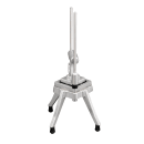 Global Solutions Vegetable Chopper w/ 1/4" Cut, Aluminum (GS4150-A) thumbnail 4