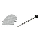 Global Solutions Aluminum Food Slicer, 1/8" to 1/2" Blade, Manual (GS4400) thumbnail 10