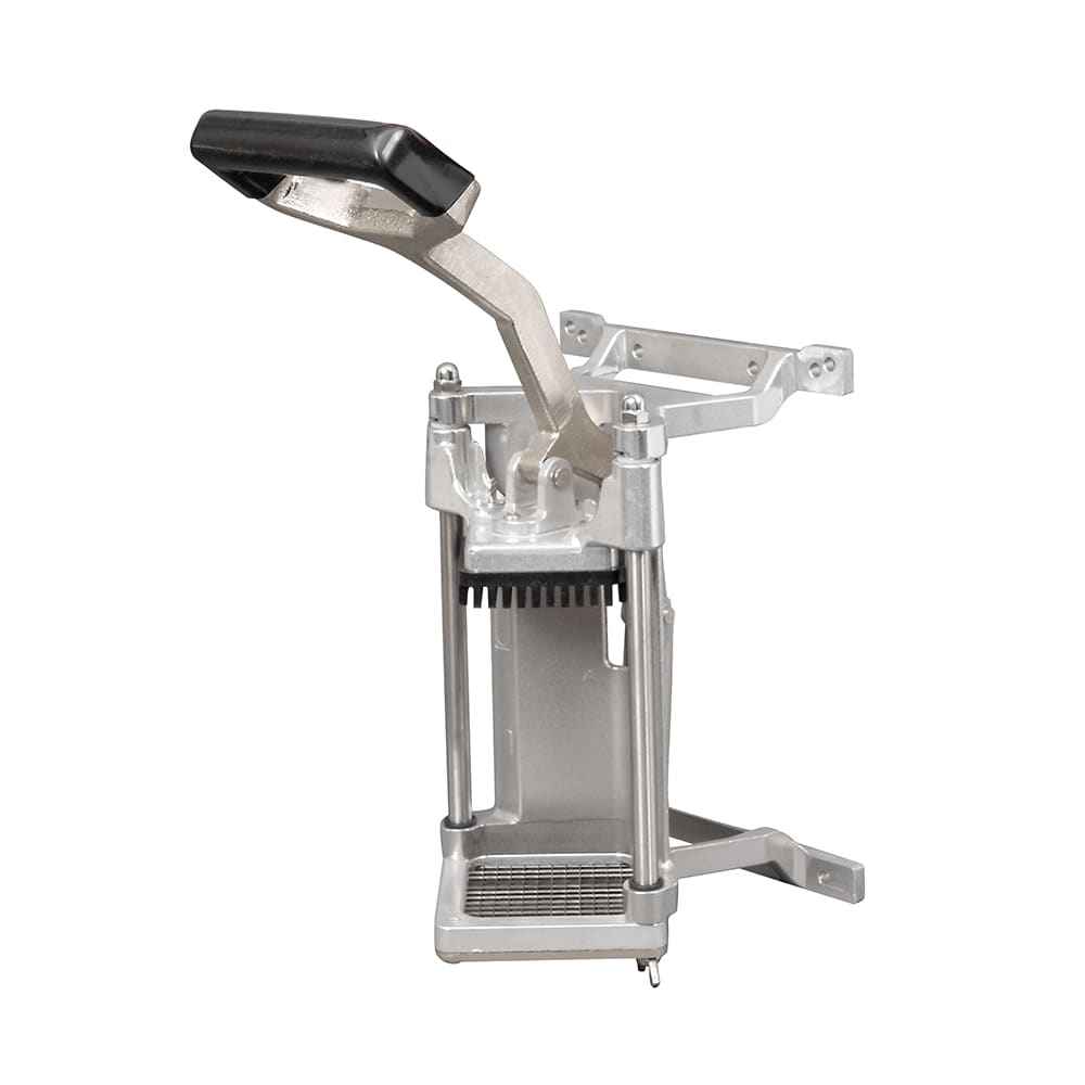 Global Solutions Wall-Mount Vegetable Chopper w/ 1/4" Cut, Aluminum (GS4450-A)