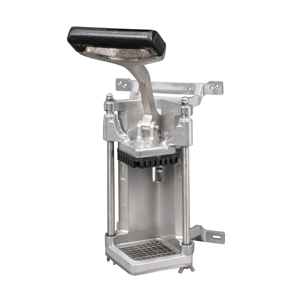 Global Solutions Wall-Mount Vegetable Chopper w/ 3/8" Cut, Aluminum (GS4450-B)