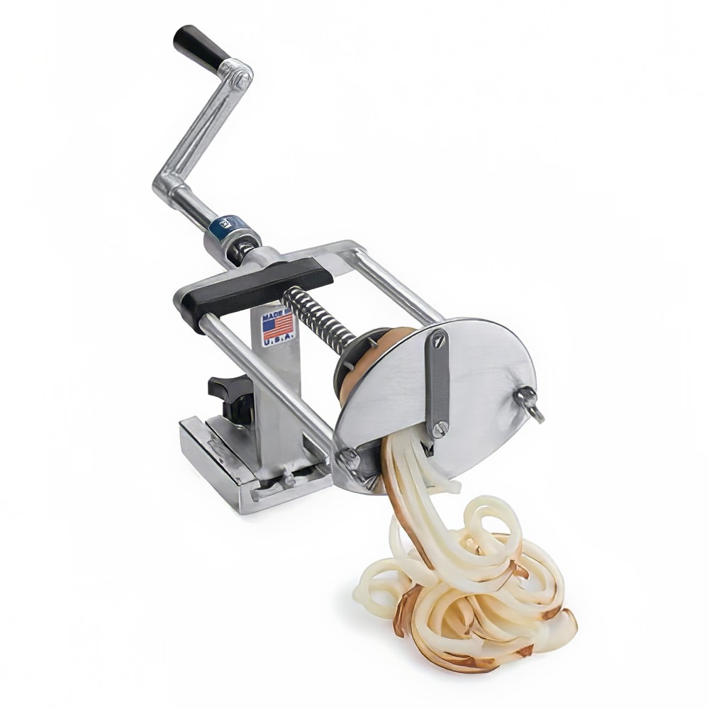 Nemco 55050AN Manual Potato Cutter w/ Preset Drive Depth & Easy Action Screw Drive, Stainless