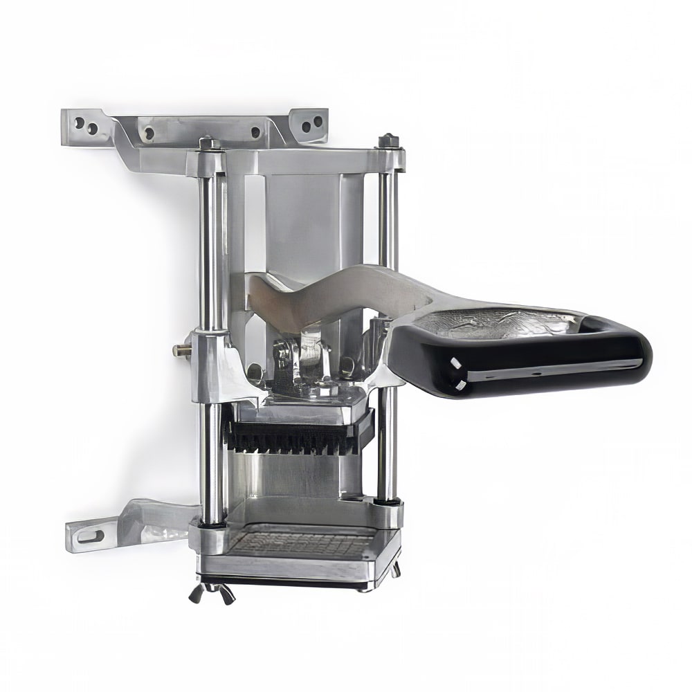 Nemco 55450-3 Food Cutter w/ 1/2" Cut, Short Throw Handle & Wall Or Countertop Mount