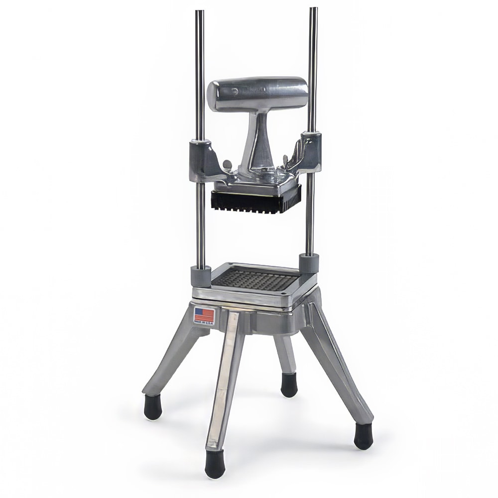 Nemco 55500-3 Food Chopper Dicer w/ 1/2" Interchangeable Cutting Grid & Weighted Handle