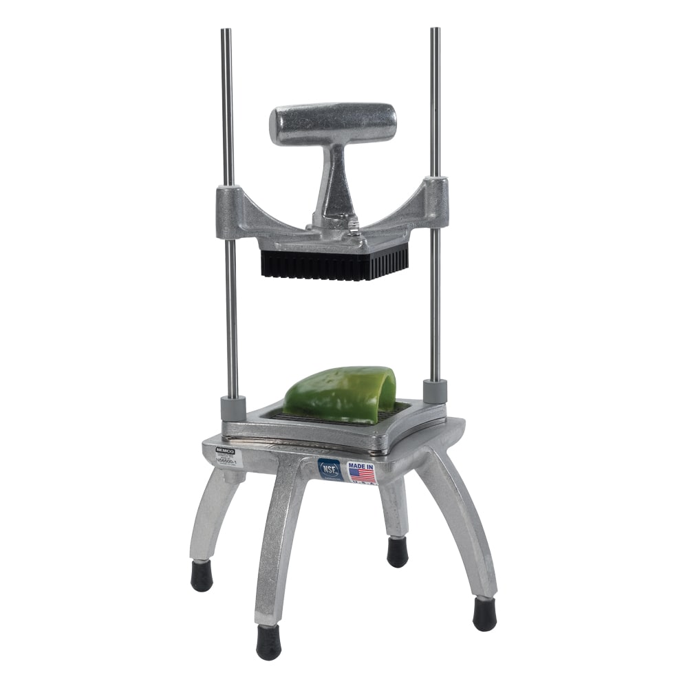 Nemco 56500-7 Stainless Steel Food Slicer, 1/2" Blade, Vegetables, Manual
