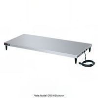 Nemco 6301-72-SS 72"W Countertop Warming Shelf w/ 5 Warmer(s), Infinite Controls thumbnail 2