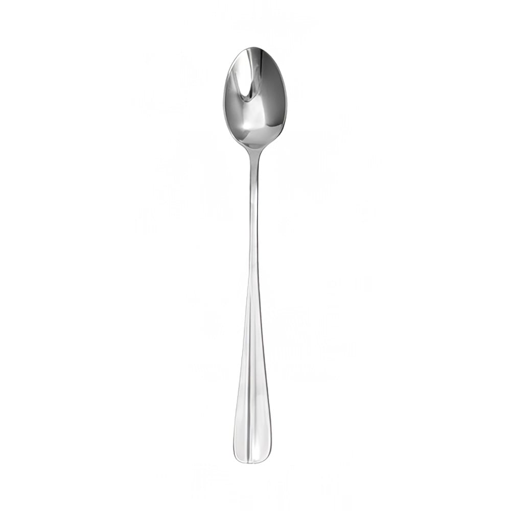 ITI 7 1/2" Iced Tea Spoon with 18/0 Stainless Grade, Baguette Pattern (BA-115)