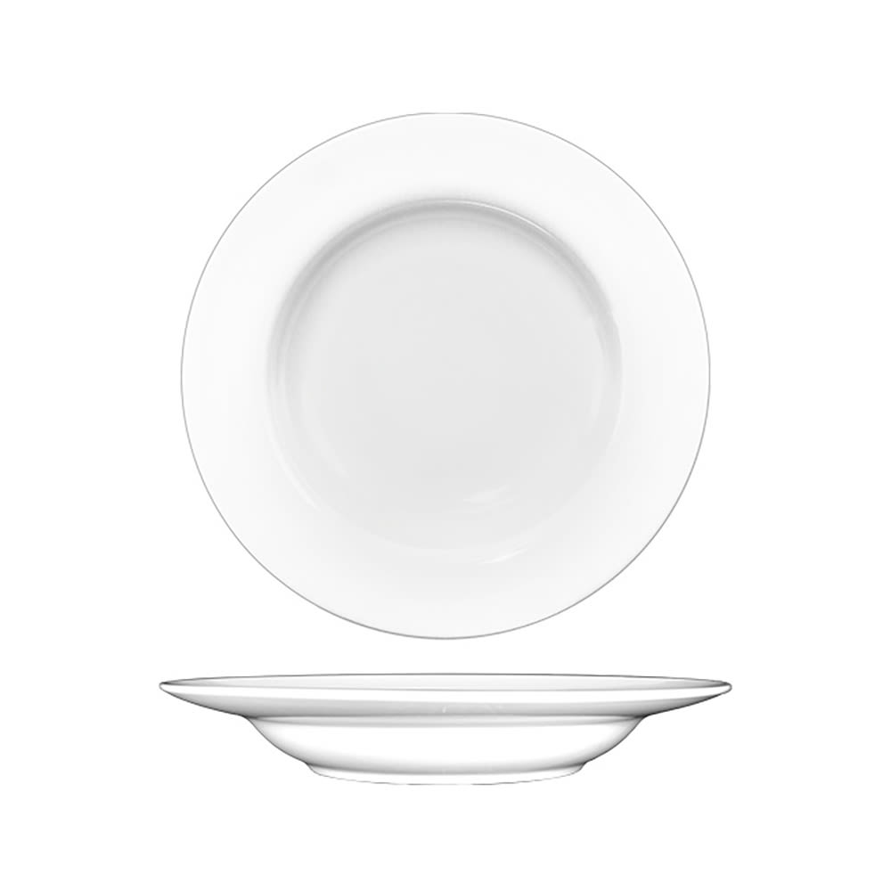 ITI 18 oz Round Bristol™ Pasta Bowl - Porcelain, Bright White (BL-1200)
