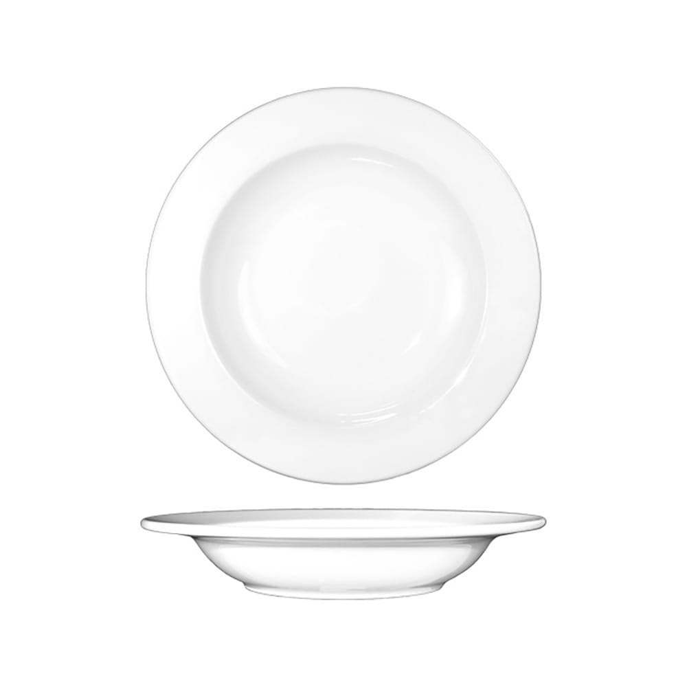 ITI 13 oz Round Bristol™ Soup Bowl - Porcelain, Bright White (BL-3)