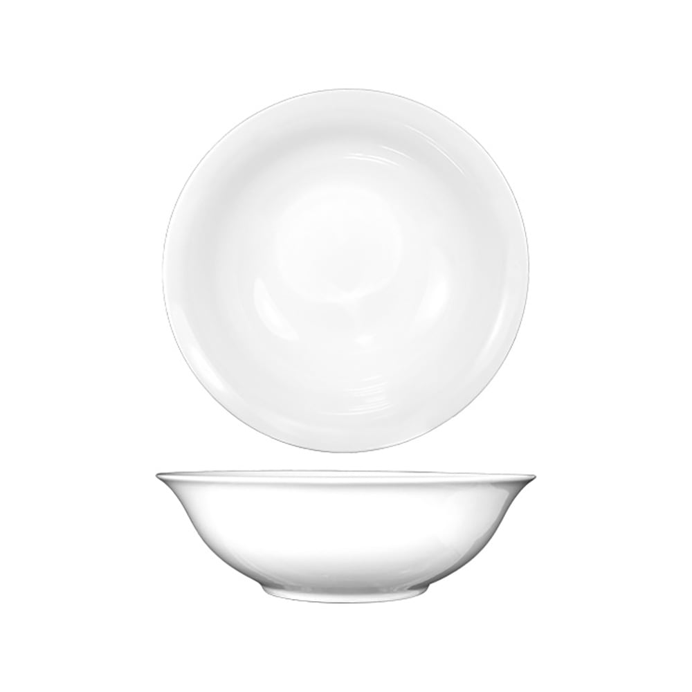 ITI 56 oz Round Bristol™ Bowl - Porcelain, Bright White (BL-40)