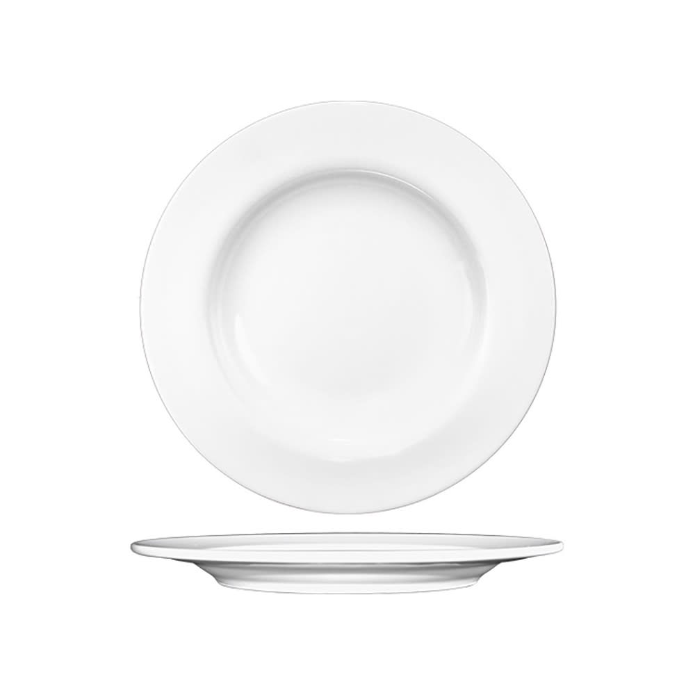 ITI 5 3/8" Round Bristol™ Plate - Porcelain, Bright White (BL-5)