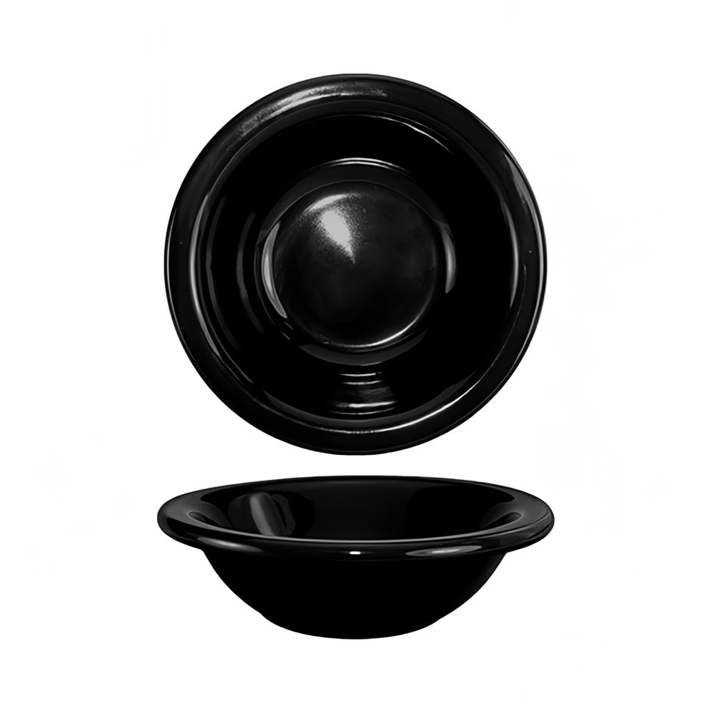 ITI 13 oz Round Cancun™ Grapefruit Bowl - Ceramic, Black (CA-10-B)