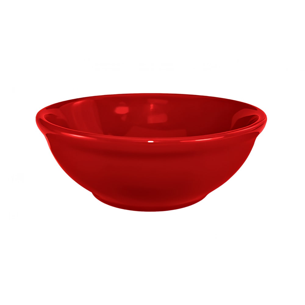 ITI 13 oz Round Cancun™ Oatmeal/Nappie Bowl - Ceramic, Crimson Red (CA-15-CR)