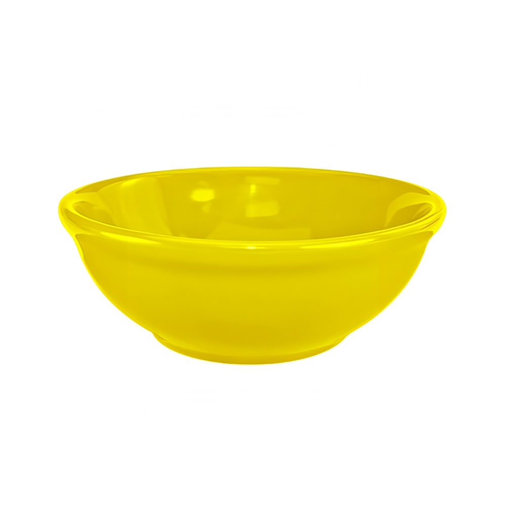 ITI 13 oz Round Cancun™ Oatmeal/Nappie Bowl - Ceramic, Yellow (CA-15-Y)