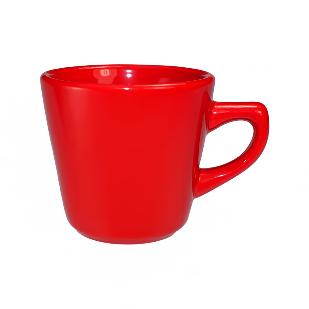 ITI 7 oz Cancun™ Cup - Ceramic, Crimson Red (CA-1-CR)