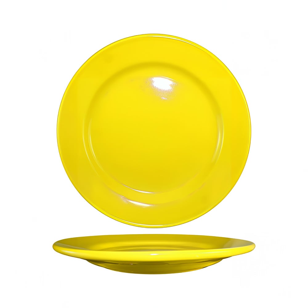 ITI 12" Round Cancun™ Plate - Ceramic, Yellow (CA-21-Y)