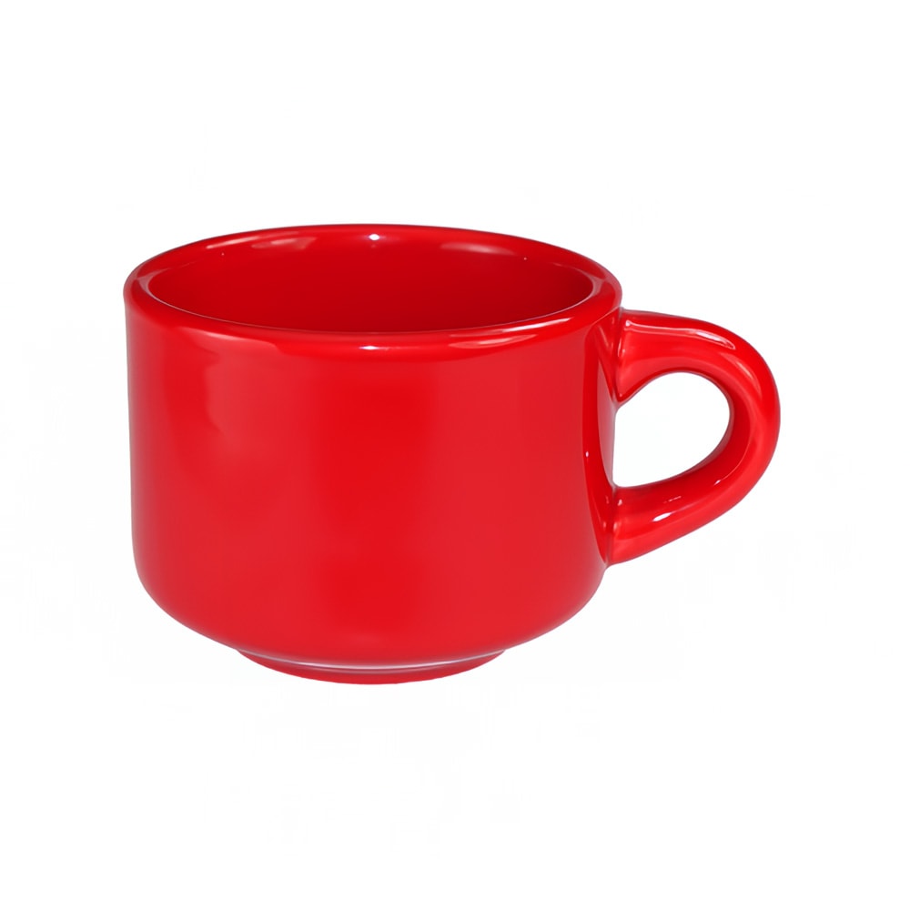 ITI 7 oz Cancun™ Cup - Ceramic, Crimson Red (CA-23-CR)