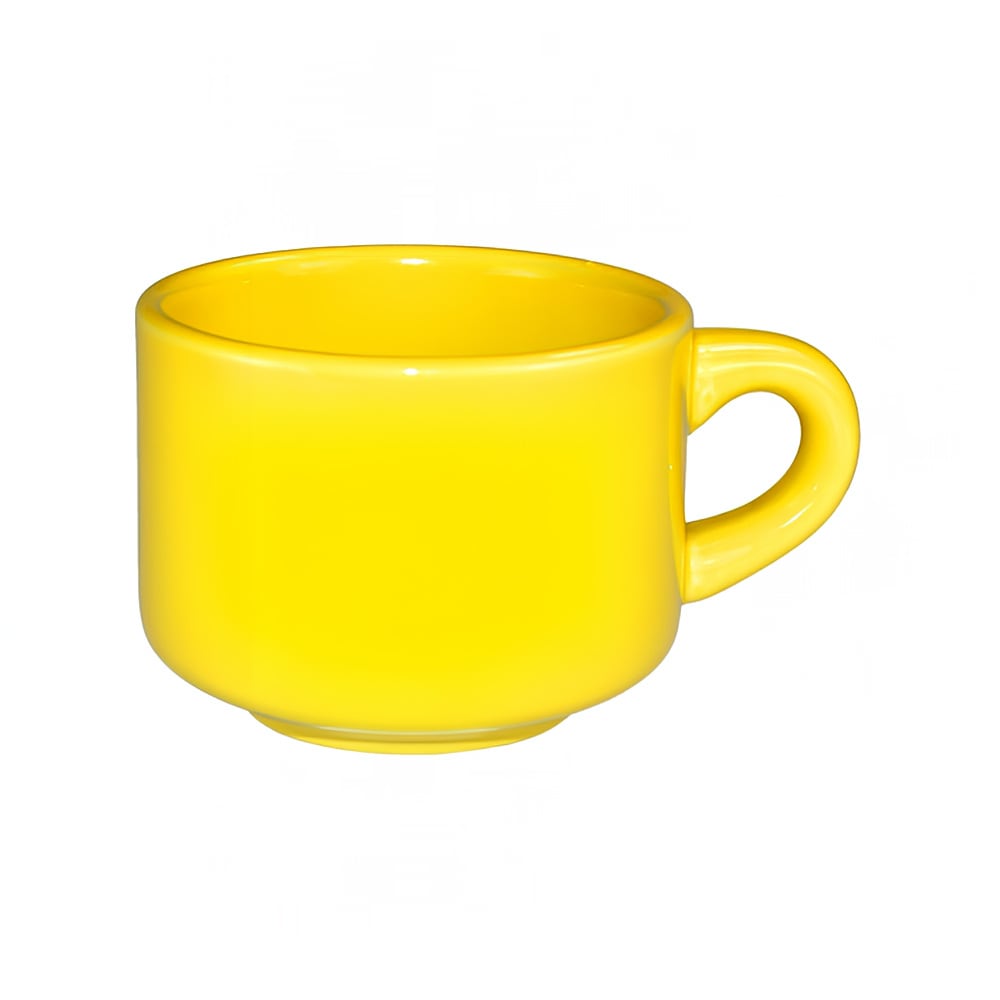 ITI 7 oz Cancun™ Cup - Ceramic, Yellow (CA-23-Y)