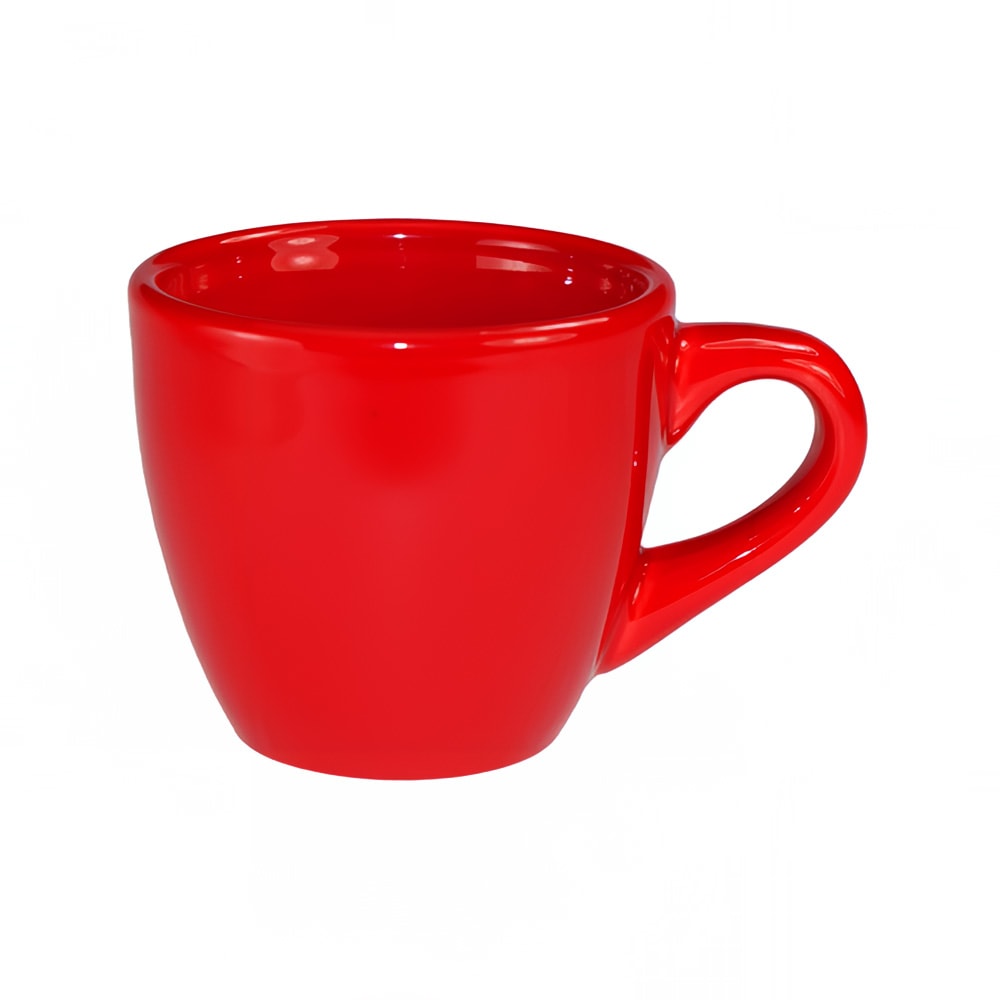 ITI 3 1/2 oz Cancun™ A.D. Cup - Ceramic, Crimson Red (CA-35-CR)