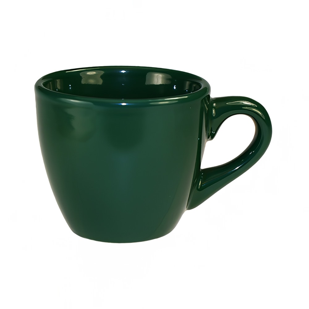 ITI 3 1/2 oz Cancun™ A.D. Cup - Ceramic, Green (CA-35-G)