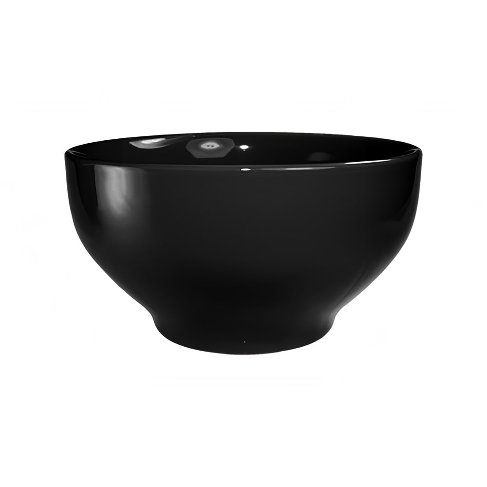 ITI 16 oz Round Cancun™ Bowl - Ceramic, Black (CA-43-B)