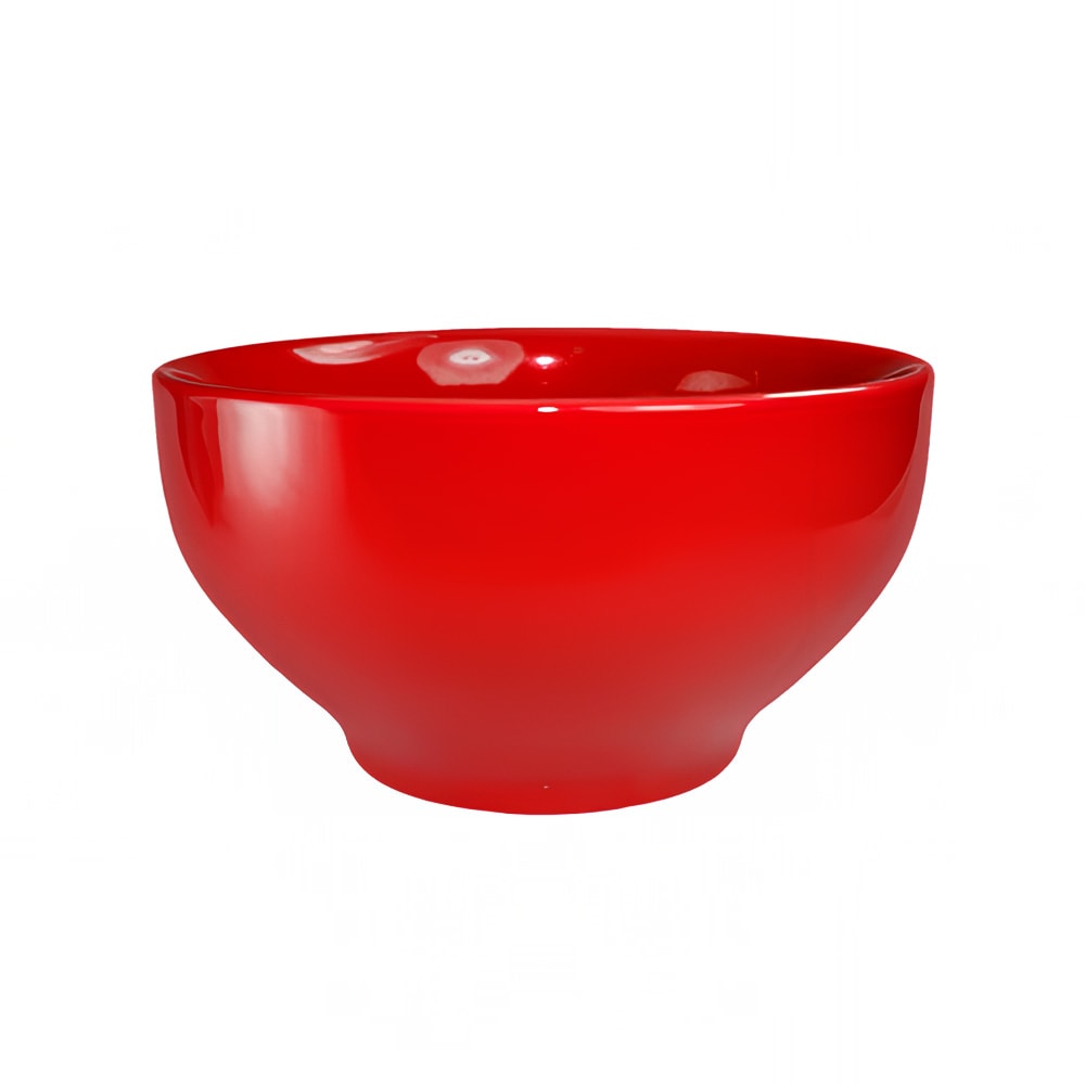ITI 16 oz Round Cancun™ Bowl - Ceramic, Crimson Red (CA-43-CR)