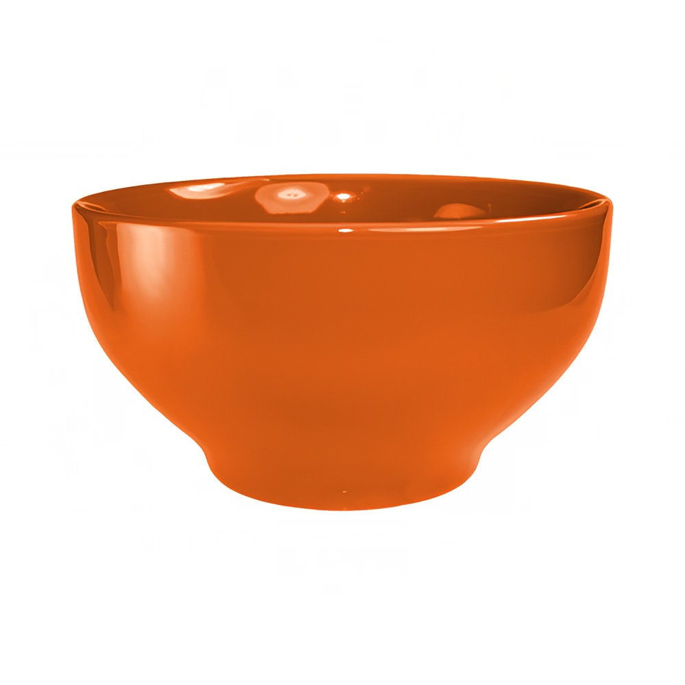 ITI 16 oz Round Cancun™ Bowl - Ceramic, Orange (CA-43-O)