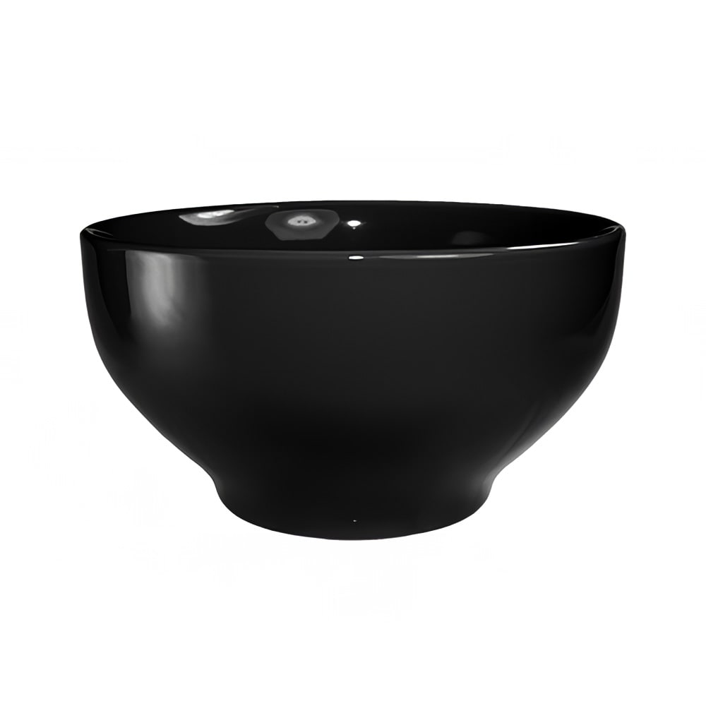 ITI 44 oz Round Cancun™ Bowl - Ceramic, Black (CA-44-B)