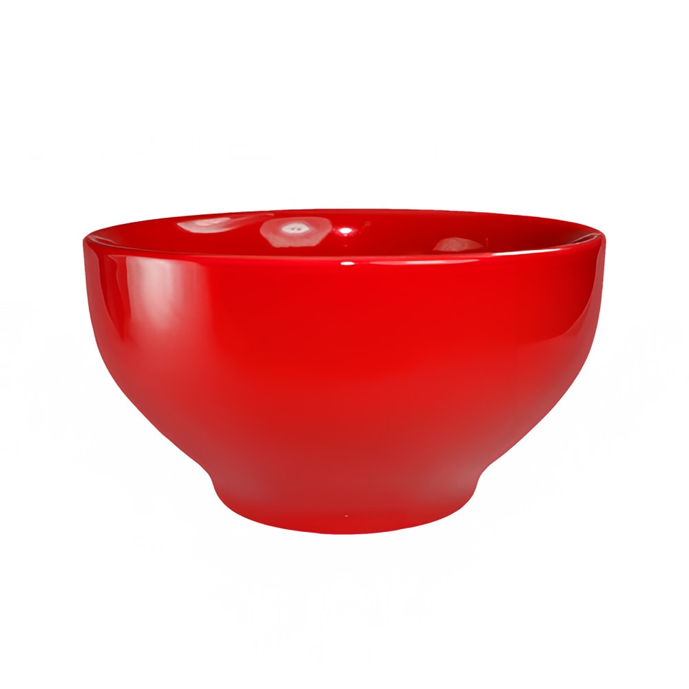 ITI 144 oz Round Cancun™ Bowl - Ceramic, Crimson Red (CA-45-CR)
