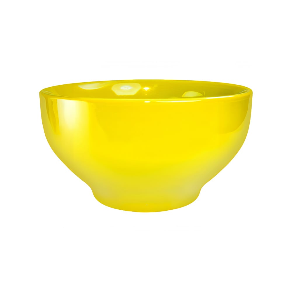 ITI 144 oz Round Cancun™ Bowl - Ceramic, Yellow (CA-45-Y)