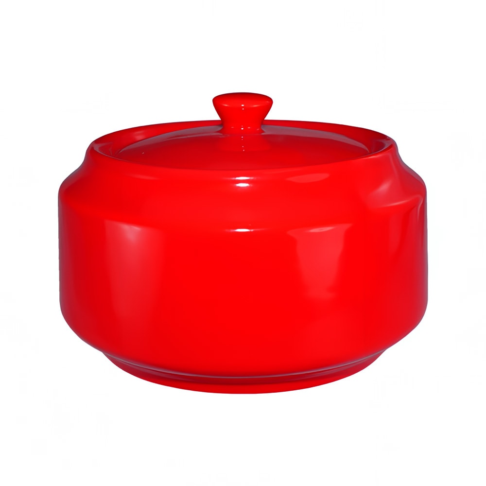 ITI 14 oz Cancun™ Sugar Bowl - Ceramic, Crimson Red (CA-61-CR)