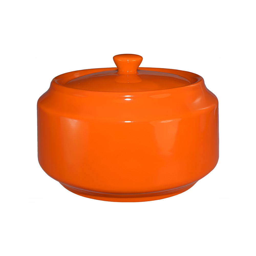 ITI 14 oz Cancun™ Sugar Bowl - Ceramic, Orange (CA-61-O)