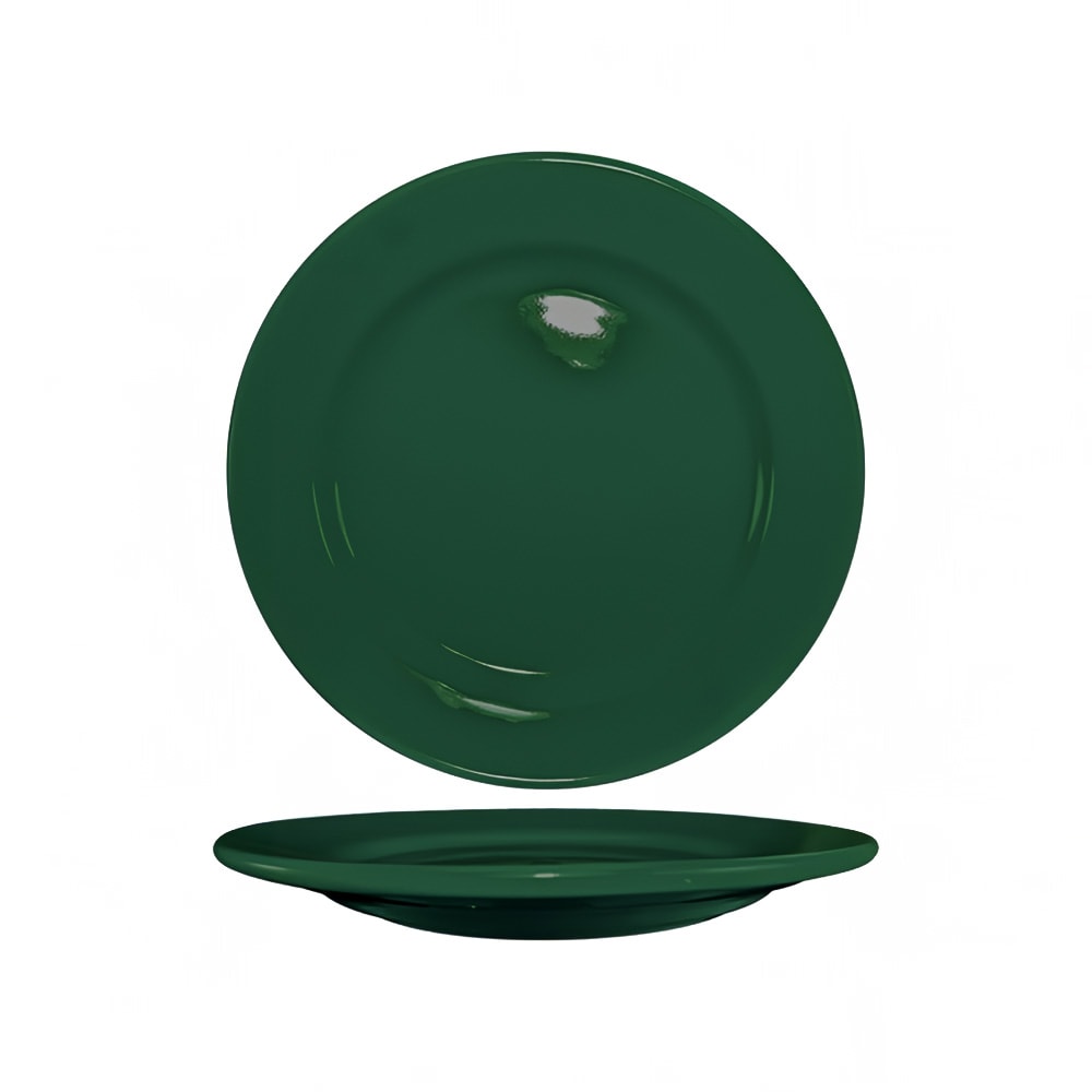 ITI 9 3/4" Round Cancun™ Plate - Ceramic, Green (CA-9-G)