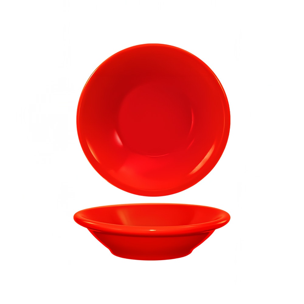 ITI 5 oz Round Cancun™ Fruit Bowl - Ceramic, Crimson Red (CAN-11-CR)