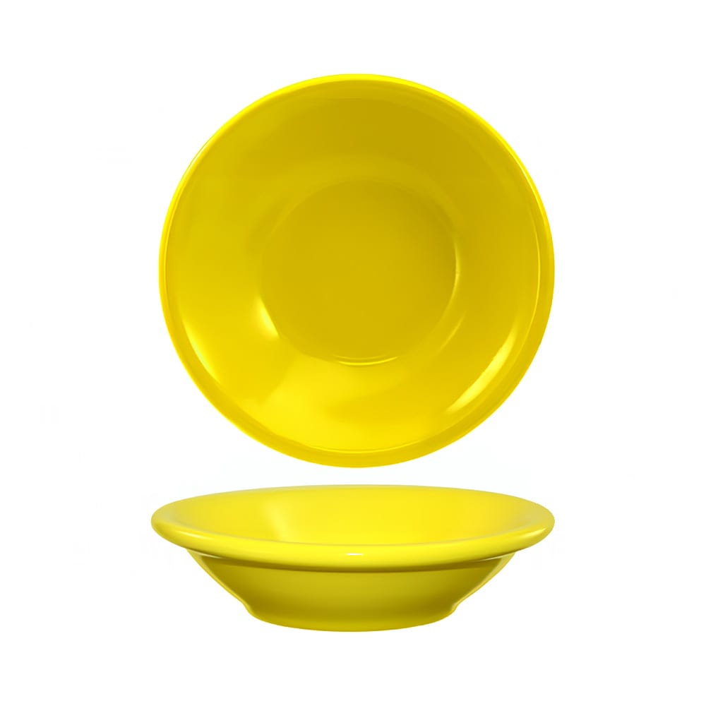ITI 5 oz Round Cancun™ Fruit Bowl - Ceramic, Yellow (CAN-11-Y)