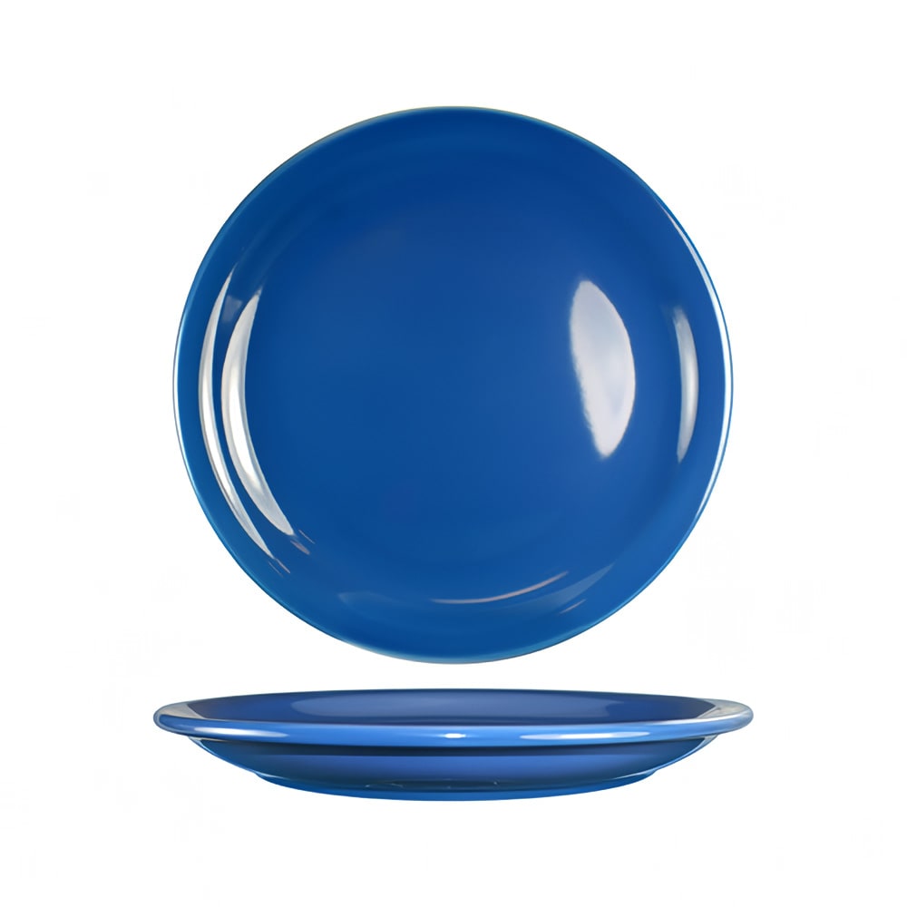 ITI 6 1/2" Round Cancun™ Plate - Ceramic, Light Blue (CAN-6-LB)