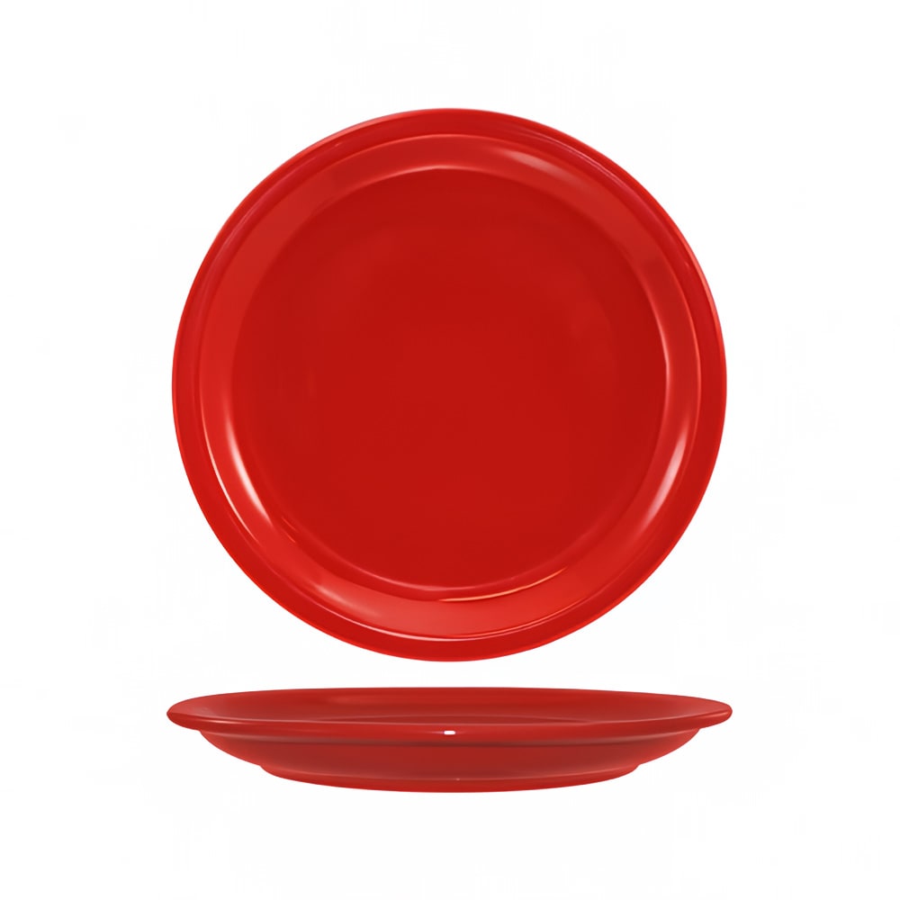 ITI 7 1/4" Round Cancun™ Plate - Ceramic, Crimson Red (CAN-7-CR)