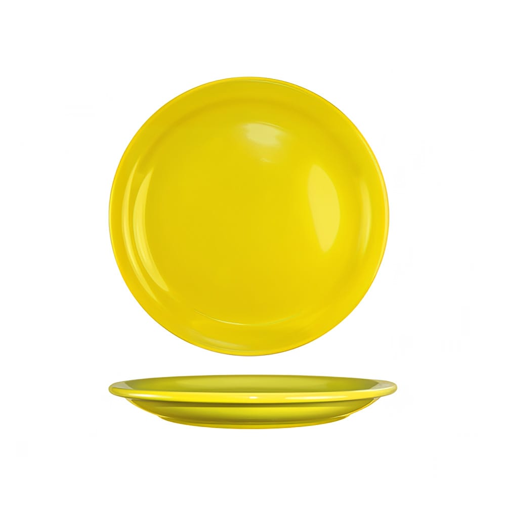 ITI 7 1/4" Round Cancun™ Plate - Ceramic, Yellow (CAN-7-Y)