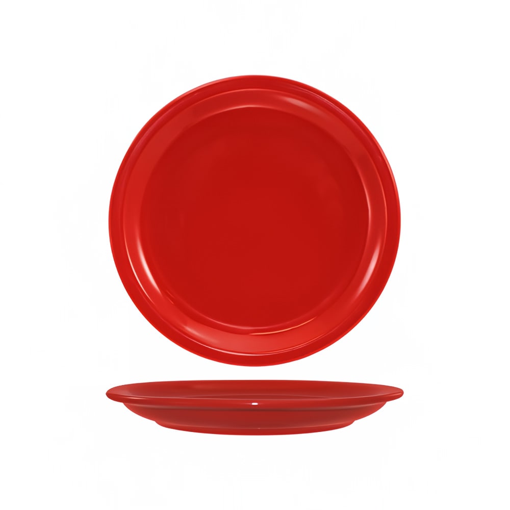 ITI 9 1/2" Round Cancun™ Plate - Ceramic, Crimson Blue (CAN-9-CR)