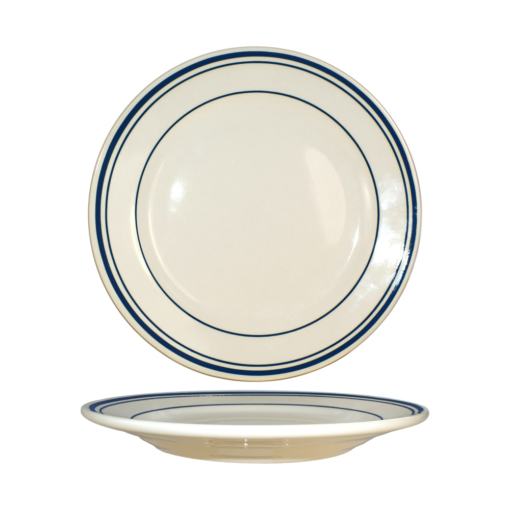 ITI 12" Round Catania™ Plate - Ceramic, American White (CT-21)