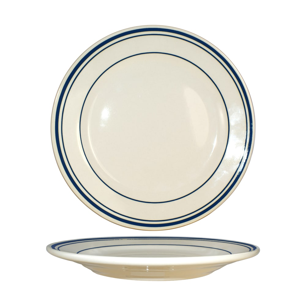 ITI 7 1/8" Round Catania™ Plate - Ceramic, American White (CT-7)