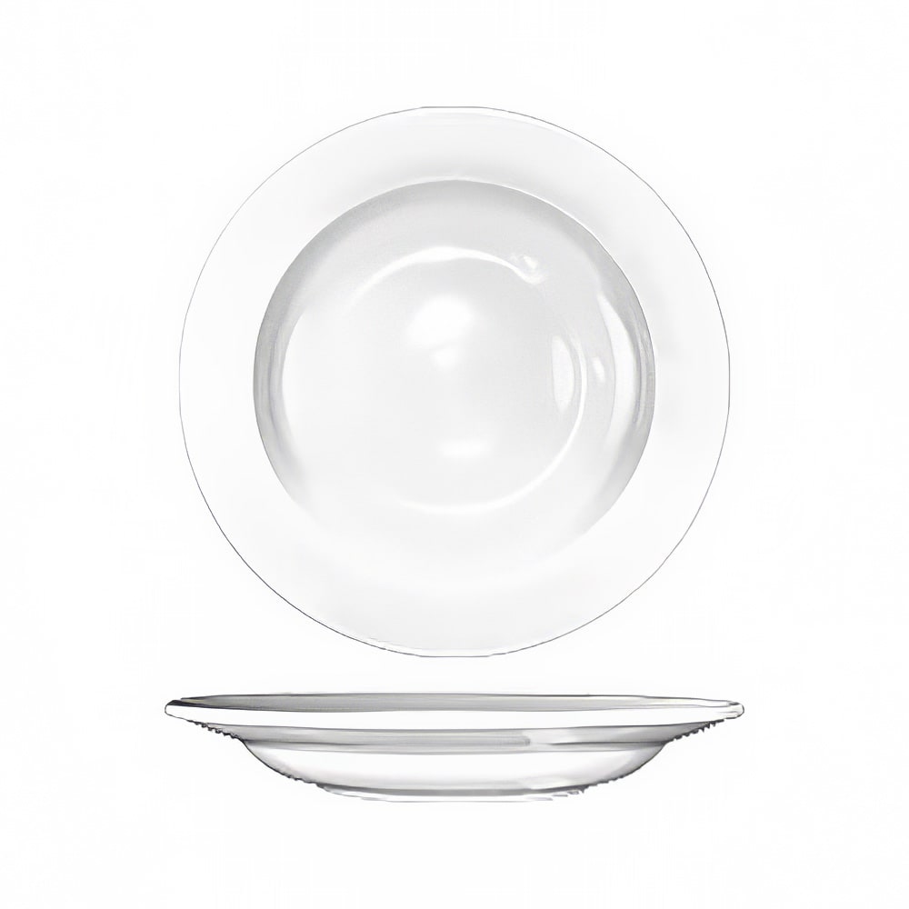 ITI 24 oz Round Dover™ Pasta Bowl - Porcelain, European White (DO-125)