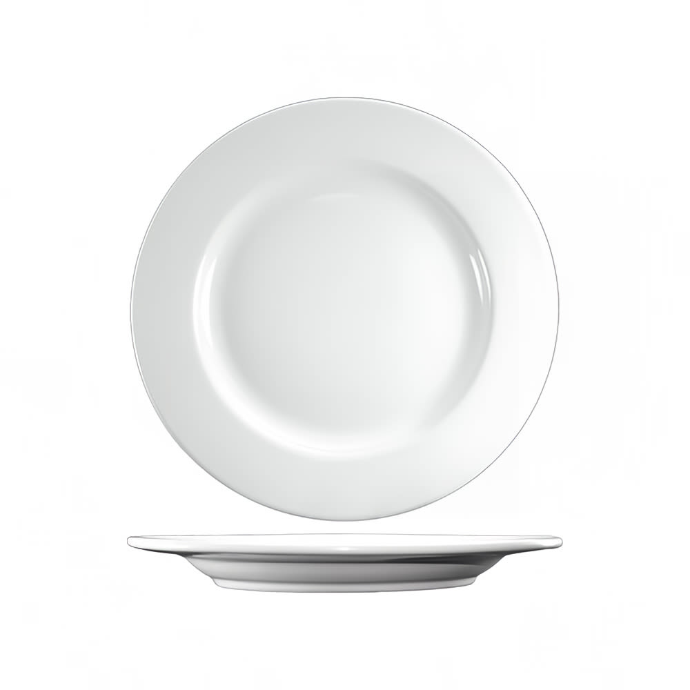 ITI 11" Round Dover™ Plate - Ceramic, European White (DO-211)